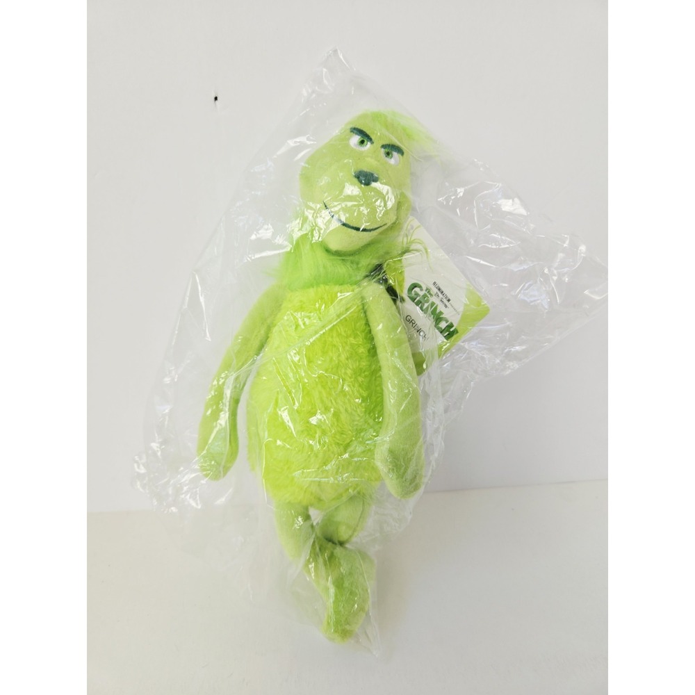 Toy Factory The Grinch Plush NWT Christmas Dr Seuss 11"